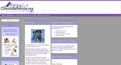 Desktop Screenshot of chinchillarescue.org
